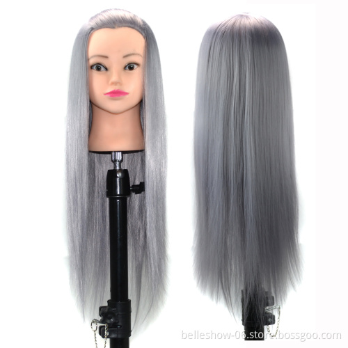 Hot sell wholesale cheap wig model head disc hair braided practice head wig head model synthetic wig hair model